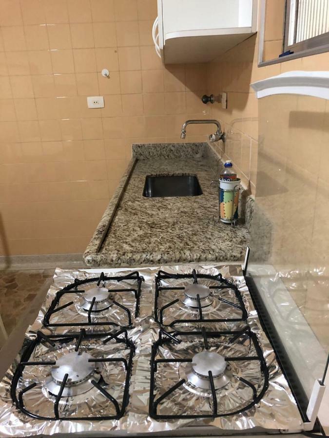Apartamento Santos 2 Dormitorios Gonzaga / Jose Menino - 6 Pessoas Eksteriør bilde